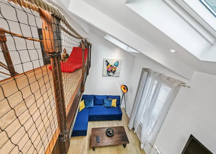 Appartement Loft Duplex à 2 Min De Paris - Parking Gratuit *