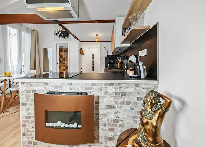 Apartament Loft Duplex A 2 Min De Paris - Parking Gratuit Le Pré-Saint-Gervais